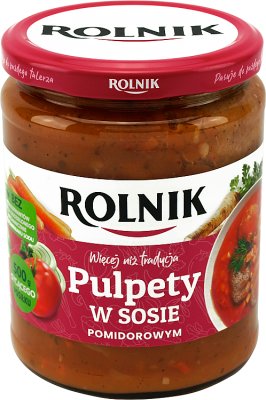 Farmer Meatballs in tomato sauce