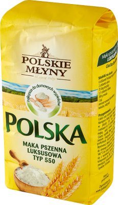 Polskie Młyny Harina de trigo de lujo polaca tipo 550