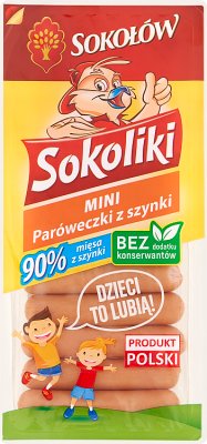 Sokołów Sokoliki Paróweczki mini z szynki