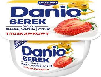 Danio Homogenisierter Erdbeerkäse