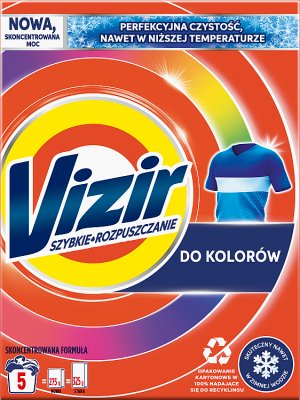 Vizir Proszek do prania kolorowych  tkanin