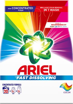 Ariel Waschpulver für farbige Stoffe