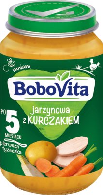 BoboVita Verduras con pollo