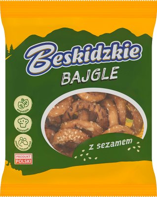 Beskid-Bagels mit Sesamkörnern