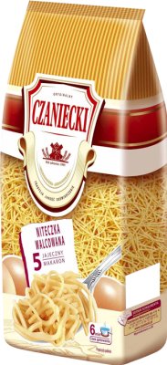 Czaniecki Makaron 5 jajeczny  niteczka walcowana