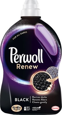 Perwoll Renew Black Flüssigwaschmittel für schwarze und dunkle Stoffe