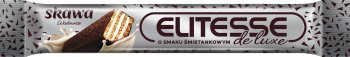 Skawa Elitesse De Luxe Waffel geschichtet mit Sahne und Schokoladencreme
