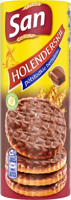 San Dutch Halbsüße Kekse mit Milchschokolade überzogen