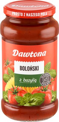 Dawtona Bolognese-Sauce mit Basilikum