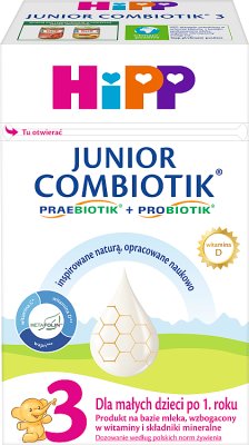 HIPP 3 JUNIOR COMBIOTIK milk-based for small children