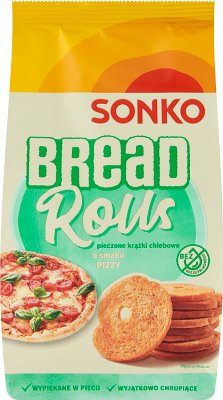 Sonko Bread Rolls Pieczone krążki chlebowe o smaku pizzy