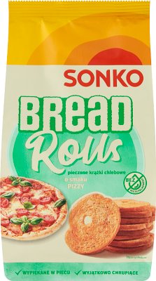 Sonko Bread Rolls Gebackene Brotringe mit Pizzageschmack