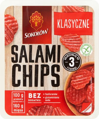 Классические чипсы из салями Sokołów