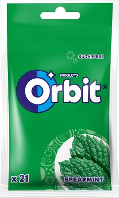 Orbit Spearmint Kaugummi ohne Zucker