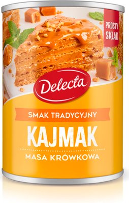 Delecta Kajmak masa krówkowa smak tradycyjny