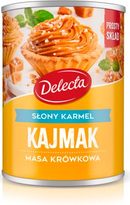 Фаджевая масса Delecta Kajmak, соленая карамель
