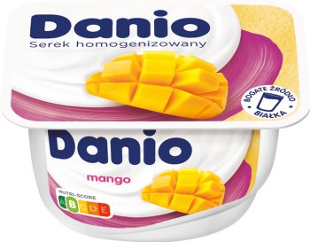 Danio Homogenized mango cheese  