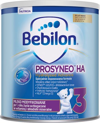 Bebilon Prosyneo HA 3 Leche modificada
