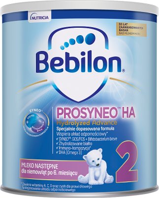 Bebilon Prosyneo HA 2 Mleko następne dla niemowląt