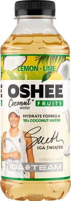 Oshee Coconut Water + Fruits Негазированный лимонно-лаймовый напиток 