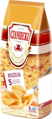 Czaniecki Makaron 5 jajeczny  muszelka