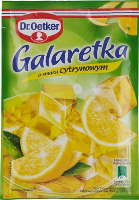 Dr. Oetker Galaretka o smaku cytrynowym