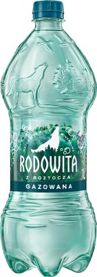 Carbonated mineral water native to Roztocze 