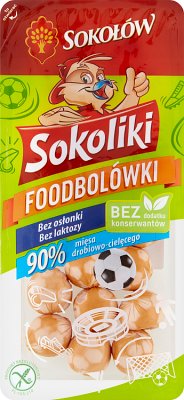 Sokołów Sokoliki Foodball sausages 