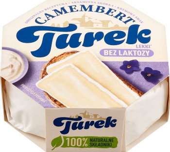 Turek Camembert light, lactose-free  