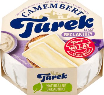 Turek Camembert light, lactose-free  