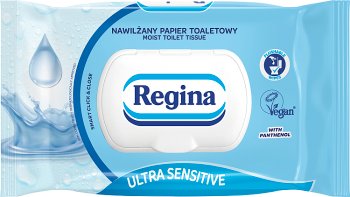 Regina Befeuchtetes Toilettenpapier mit Panthenol  