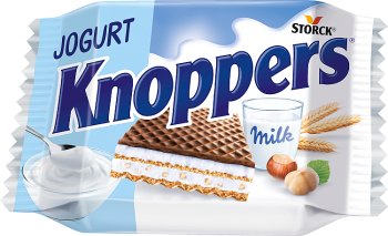 Knoppers Yogurt Oblea de leche y yogur
