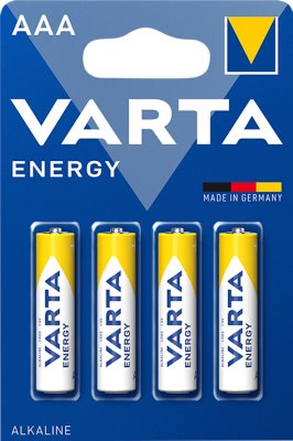 Щелочная батарейка Varta Energy AAA LR03 1,5 В 4 шт. 