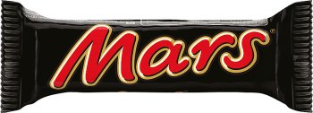 Батончик Марс с начинкой из нуги, покрытый карамелью и шоколадом 