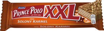 Prince Polo XXL Knusprige Waffel mit gesalzener Karamellcreme und Schokoladenüberzug 