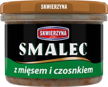 Skwierzyna Lard with meat and garlic 