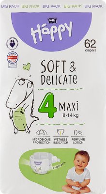 Bella Baby Happy Wegwerfwindeln 4 Maxi 8-14 kg 