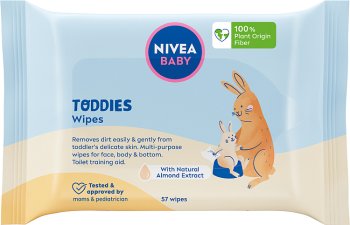 Nivea Baby Toddies Chusteczki Biodegradowalne