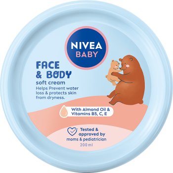 Nivea Baby Care Cream for face and body 