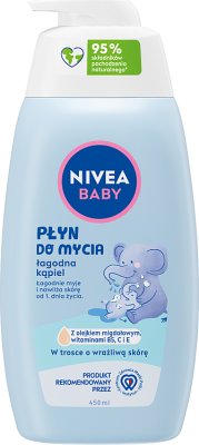 Nivea Baby Cleanser, gentle bath  