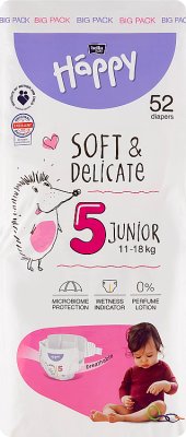 Bella Baby Happy Pañales desechables 5 junior 11-18 kg 