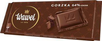 Wawel Dark chocolate 64% cocoa  