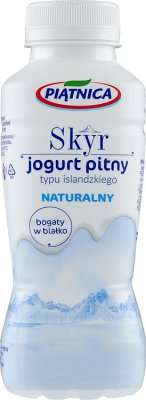 Piątnica Skyr jogurt pitny typu  islandzkiego naturalny