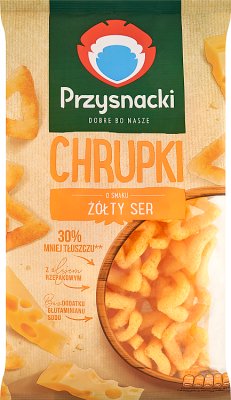 Przysnacki Chrupki flavored with yellow cheese 