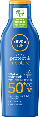 Nivea SUN Protect & Moisture Солнцезащитный лосьон SPF 50+ 