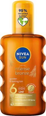 Nivea SUN Karotenowy olejek  do opalania Intense Bronze spray SPF 6