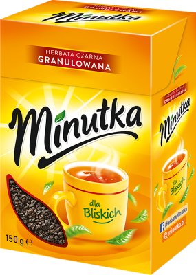 Minutka Té negro granulado   