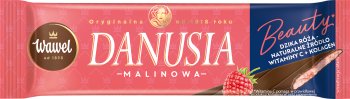 Wawel Danusia mini chocolate con relleno de frambuesa 