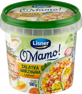 Lisner ¡Oh mamá! Ensalada de verduras con huevo 