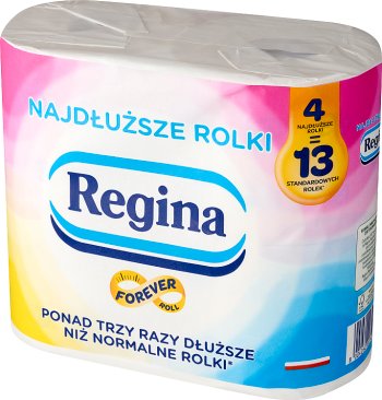 Regina Longest Rolls of Toilet Paper 